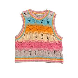 ZARA crochet vest
